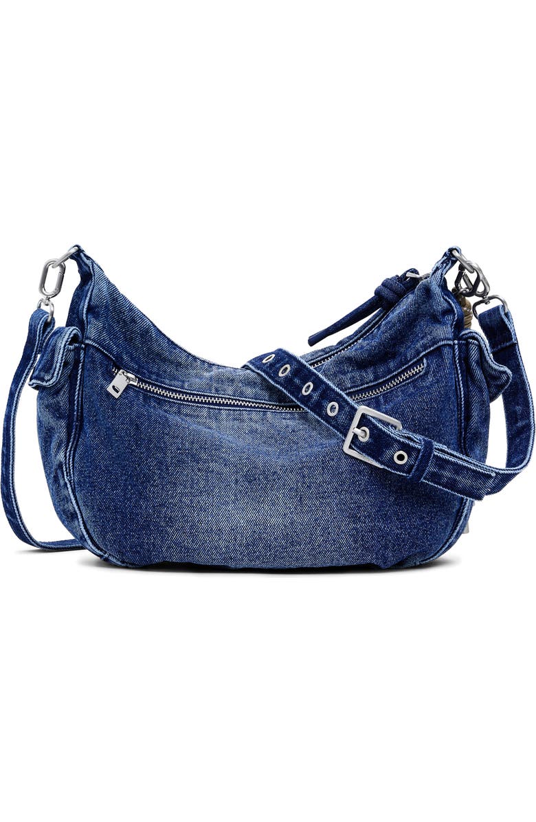 Desigual Denim Shoulder Bag, Alternate, color,