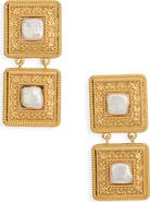 FRASIER STERLING High Tea Drop Earrings