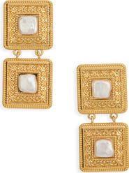 FRASIER STERLING High Tea Drop Earrings
