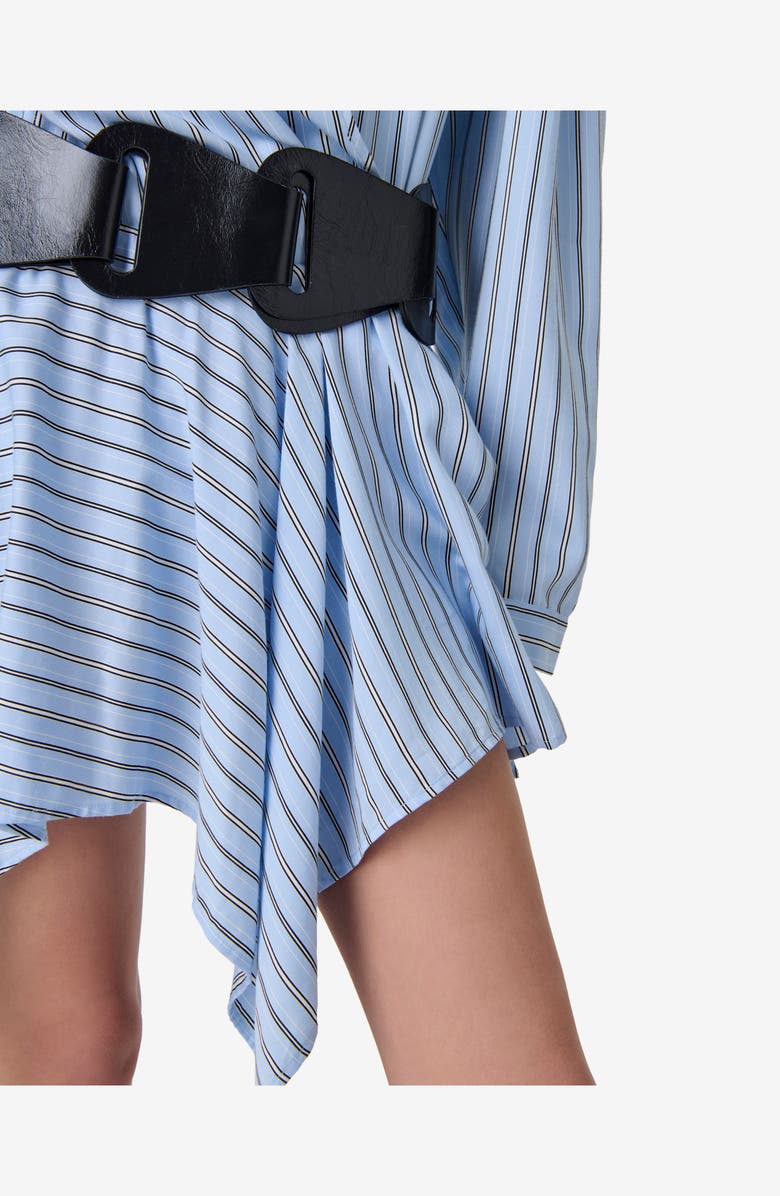 IRO Utenia Long Sleeve Dress, Alternate, color, Blue Left Bank Stripe