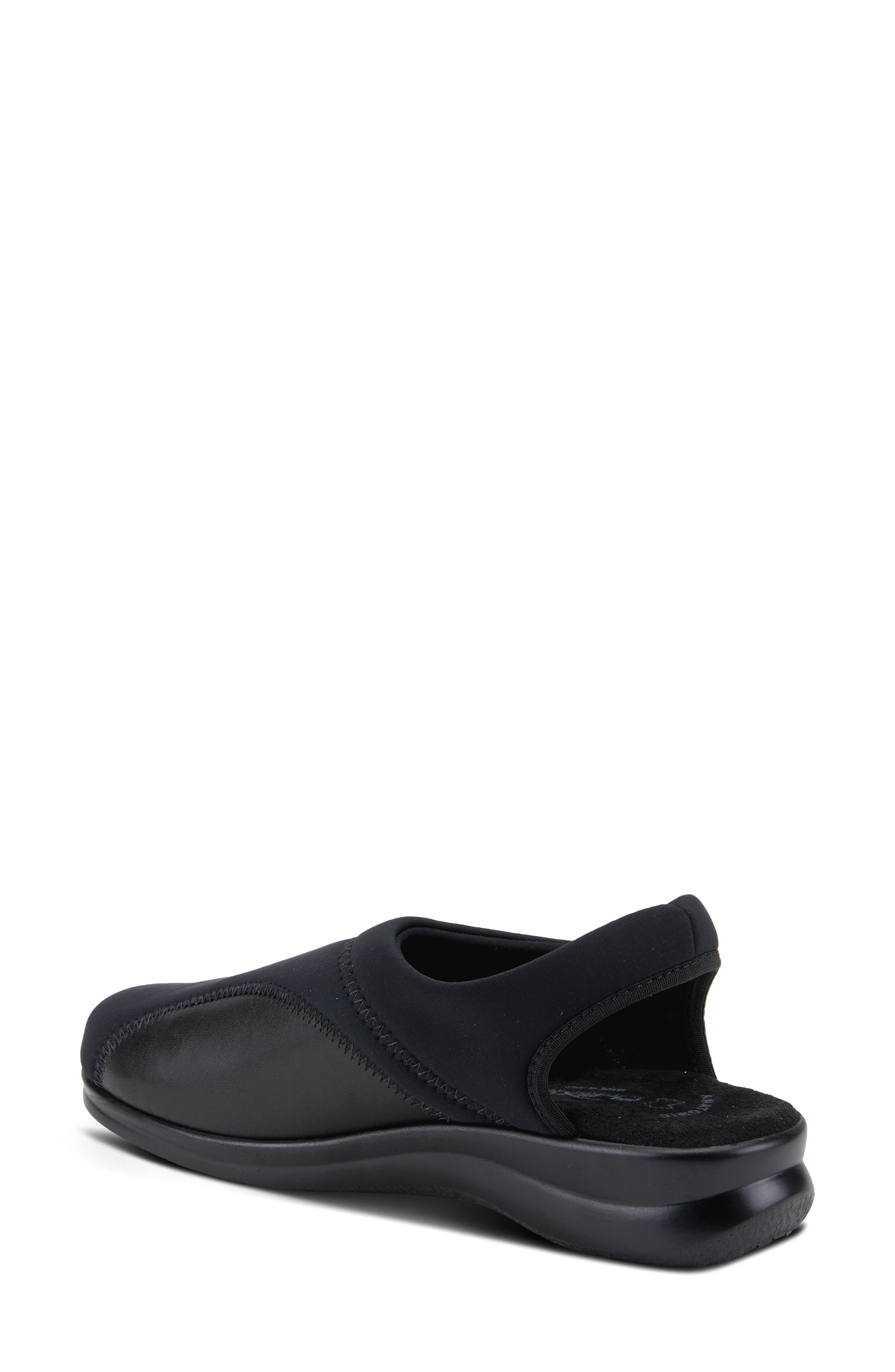 Flexus by Spring Step Flexia Slingback Flat, Alternate, color, Black