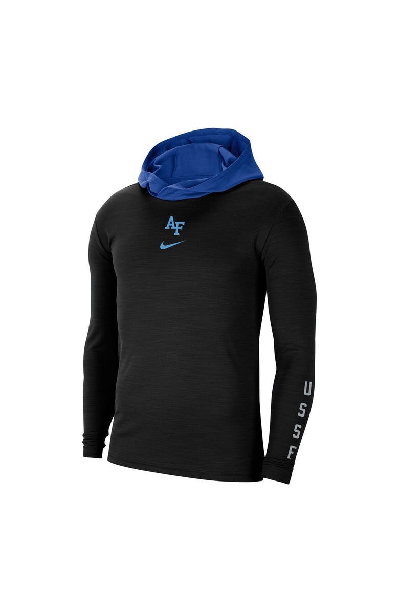 Nike Men's Nike Black Air Force Falcons Space Force Rivalry Long Sleeve Hoodie T-Shirt, Alternate, color, Black