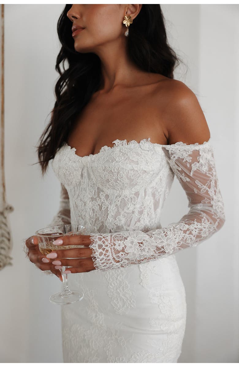 Untamed Petals Madeline Mini Dress, Alternate, color, Ivory