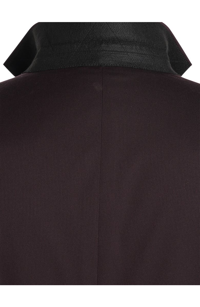 Oak Hill by DXL Jacket Relaxer Mini-Striped Suit Jacket, Alternate, color, Burgundy