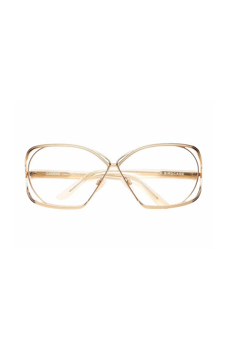 Caddis Birdcage | Reading Glasses, Main, color, Polished Rose Gold