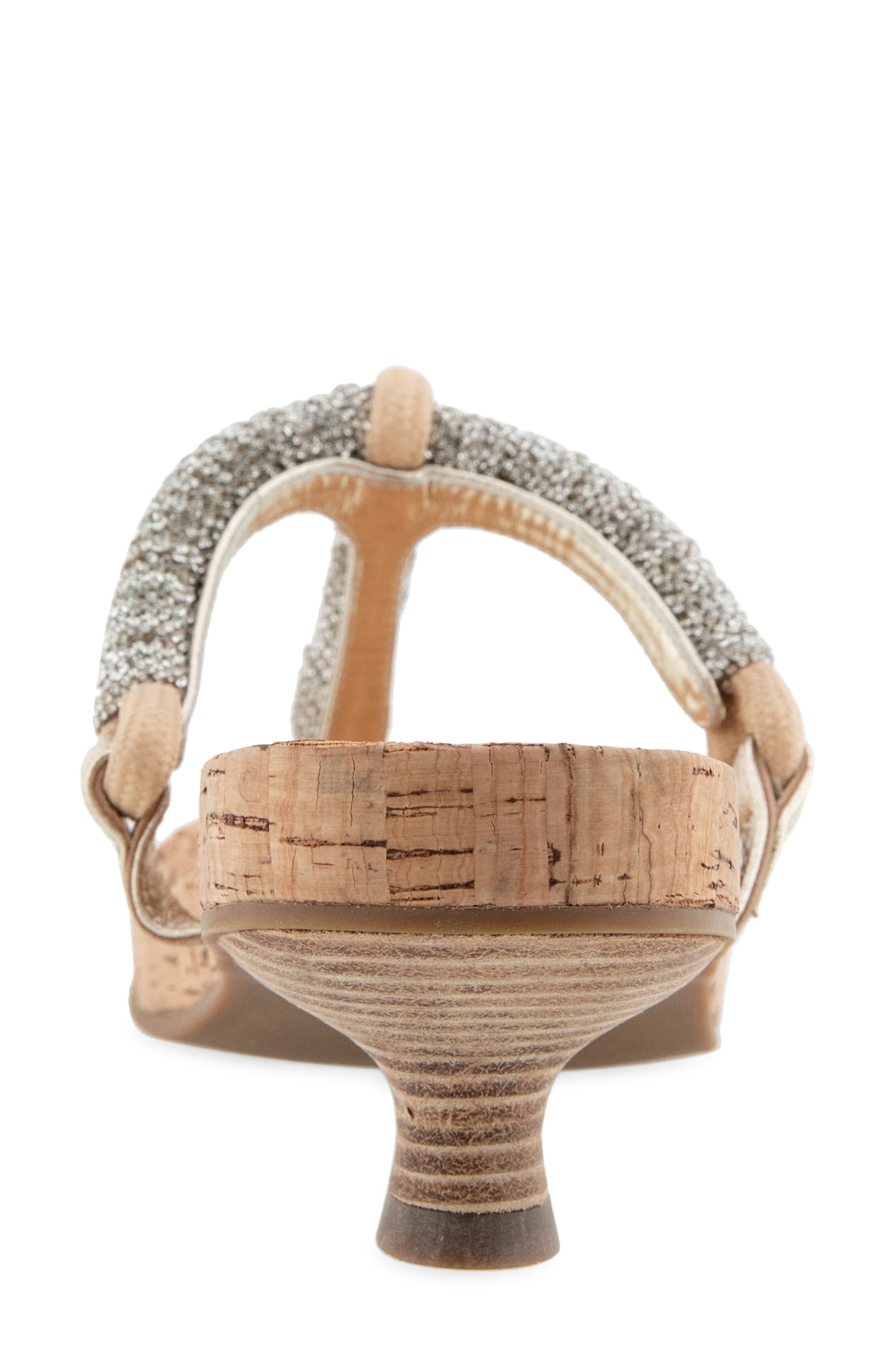 Crystal Rope Sandal, Alternate, color, CHAMPAGNE ROPE