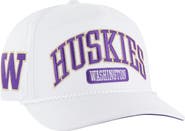 '47 Men's '47 White Washington Huskies Local Arch Hitch Snapback Hat