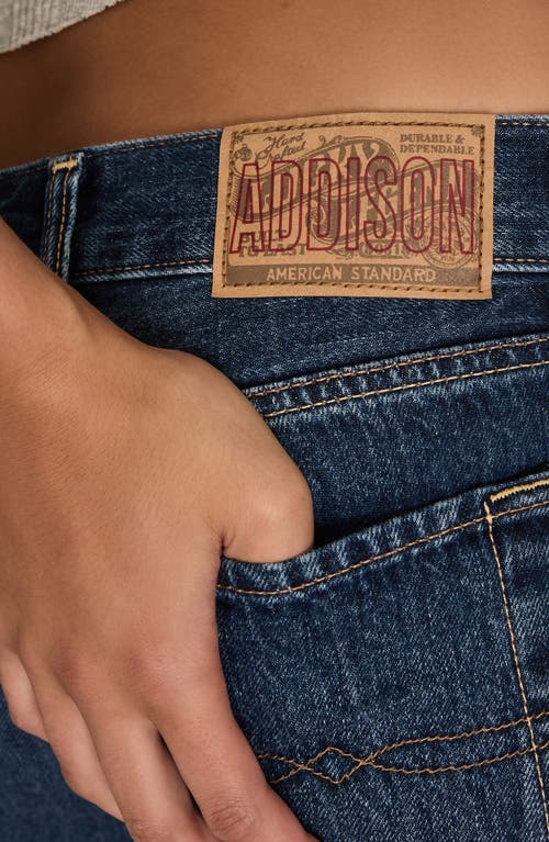 Lucky Brand Addison Ultra Low Rise Flare Jeans In Blue
