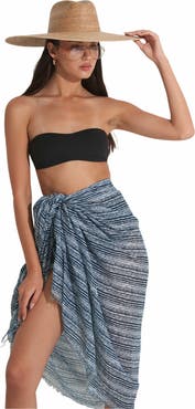 Gottex Beach Life MISHEL SWIM COVER UP SARONG WRAP SKIRT