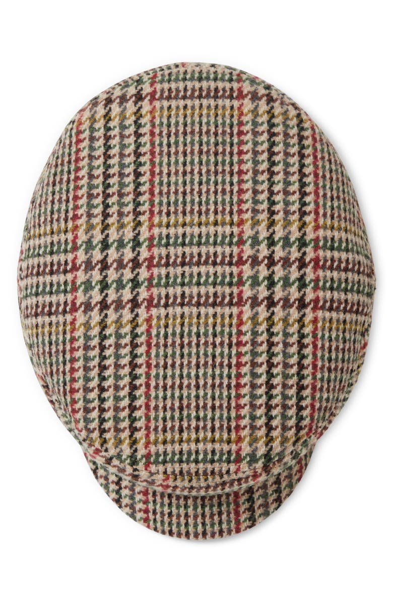 Brixton Gender Inclusive Fiddler Cap, Alternate, color, Sand/Adrenaline Rush/Green