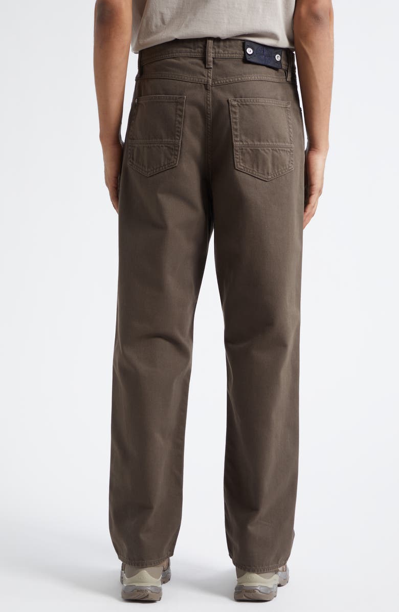 Stone Island Cotton Five-Pocket Straight Leg Pants, Alternate, color, Umber
