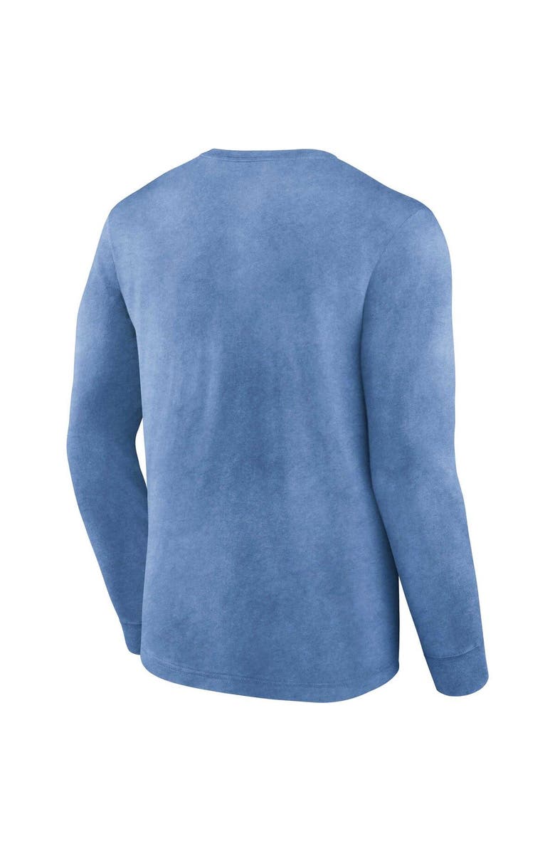 FANATICS Men's Fanatics Branded  Heather Royal Buffalo Bills Washed Primary Long Sleeve T-Shirt, Alternate, color, 