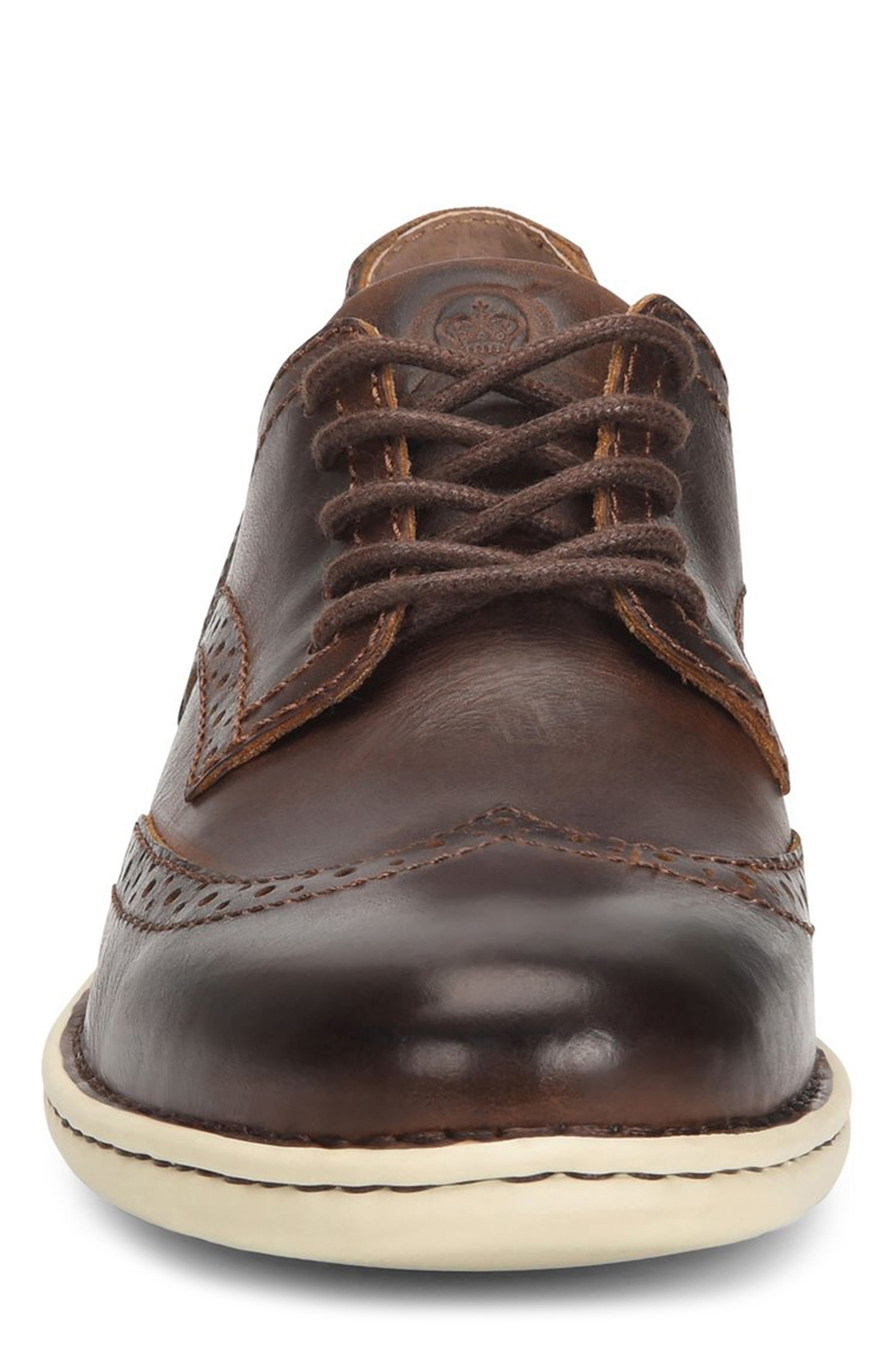 Børn Tobias Plain Toe Derby, Alternate, color, Dark Brown