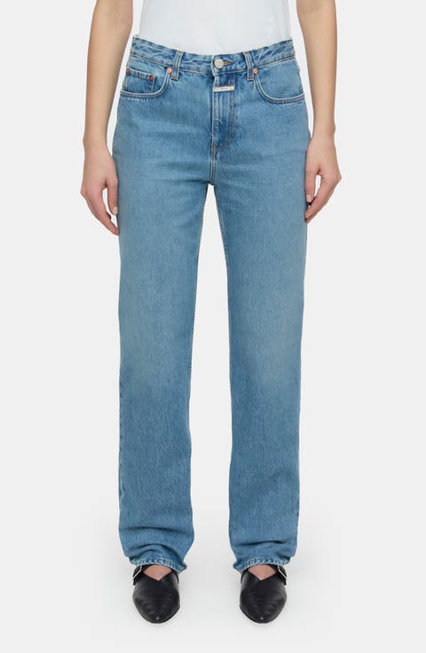 Roan Straight Leg Jeans (Mid Blue)