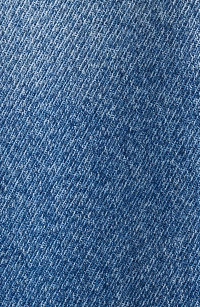 HIDDEN JEANS Cuffed High Waist Wide Leg Jeans, Alternate, color, Medium Dark