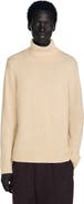 SANDRO Wool and cashmere turtleneck sweater
