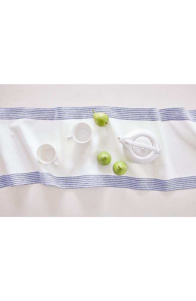 Solino Home Linen Table Runner for Dining Table, Holiday and Everyday Table Decor - Lucca, Alternate, color, 