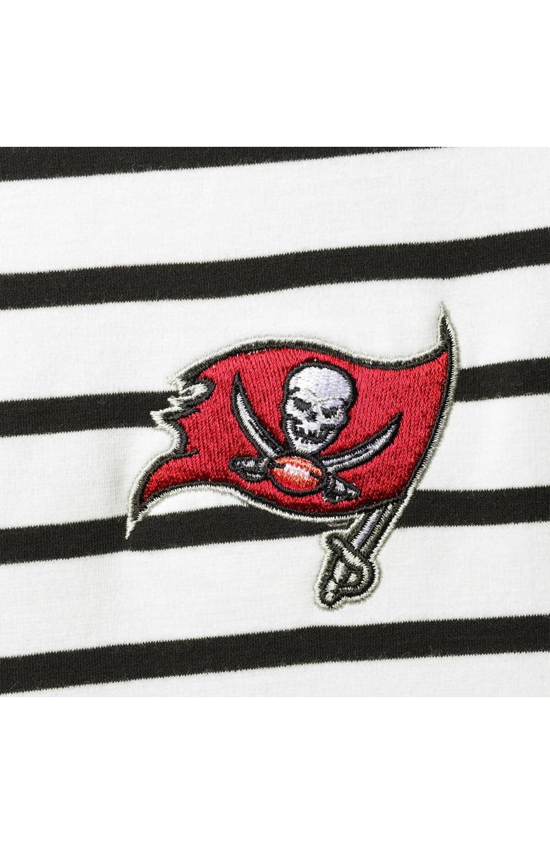 Tommy Bahama Women's Tommy Bahama White Tampa Bay Buccaneers Tri-Blend Jovanna Striped Dress, Alternate, color, 