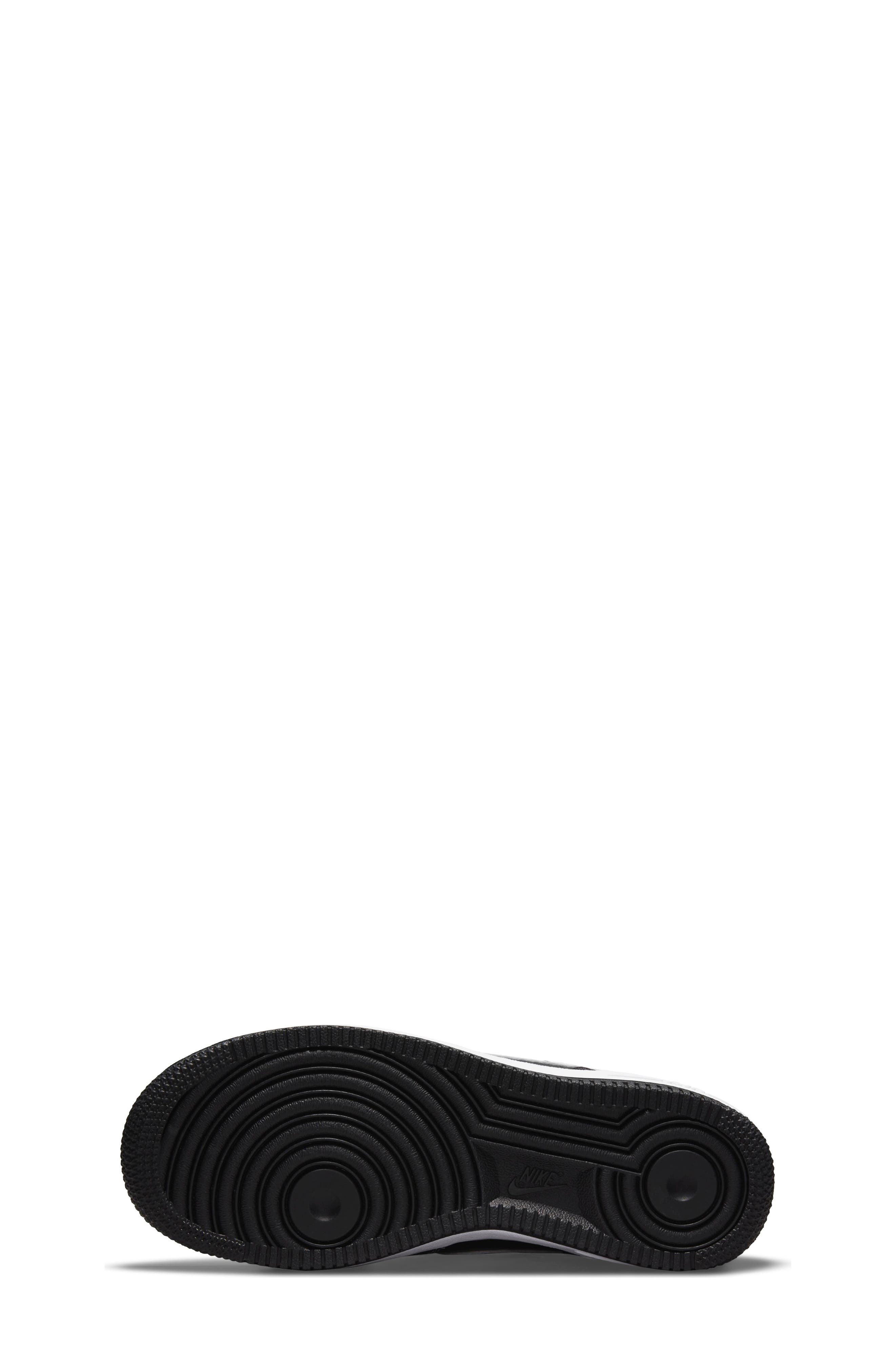 Air Force 1 Sneaker, Alternate, color, BLACK/ WHITE/ BLACK/ SAIL