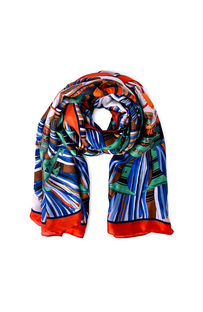 Youzey The Everly - Lightweight Scarf, Main, color, Multi-Color
