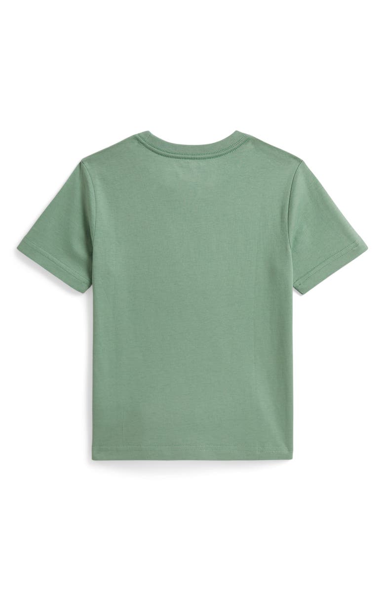 Polo Ralph Lauren Kids' Cotton Graphic T-Shirt, Alternate, color, Faded Mint