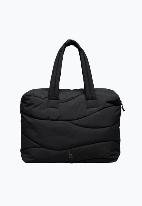 Wavy Puffer Recycled Nylon Everyday Laptop Bag