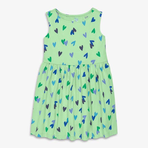 Kids Recess Dress In Conetti Hearts (Toddler, Little Kid, Big Kid)