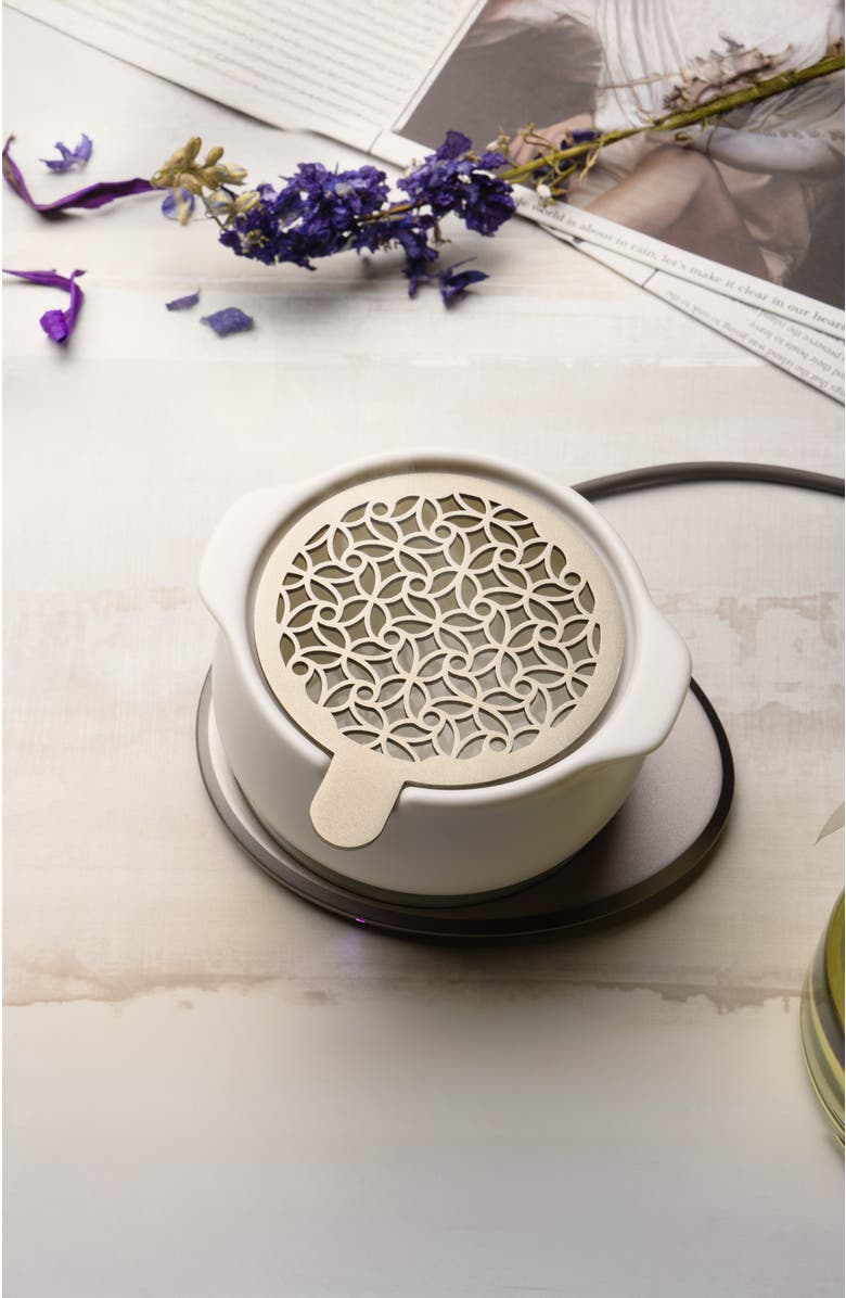 OHOM INC Jun Self-heating Diffuser Set, Alternate, color, Jasmine White