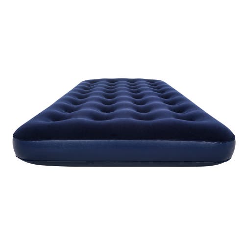 Bestway Flocked Air Mattress Twin, Blue