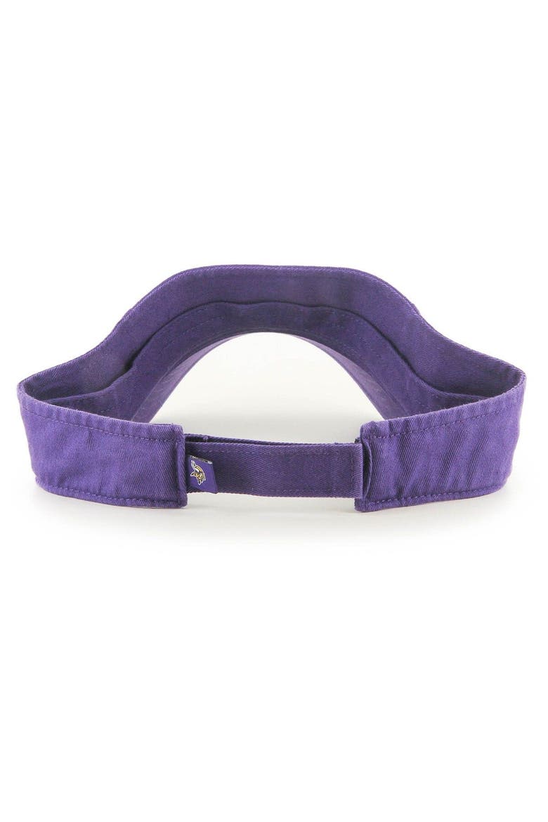 Men's '47 Purple Minnesota Vikings Clean Up Visor, Alternate, color, Purple