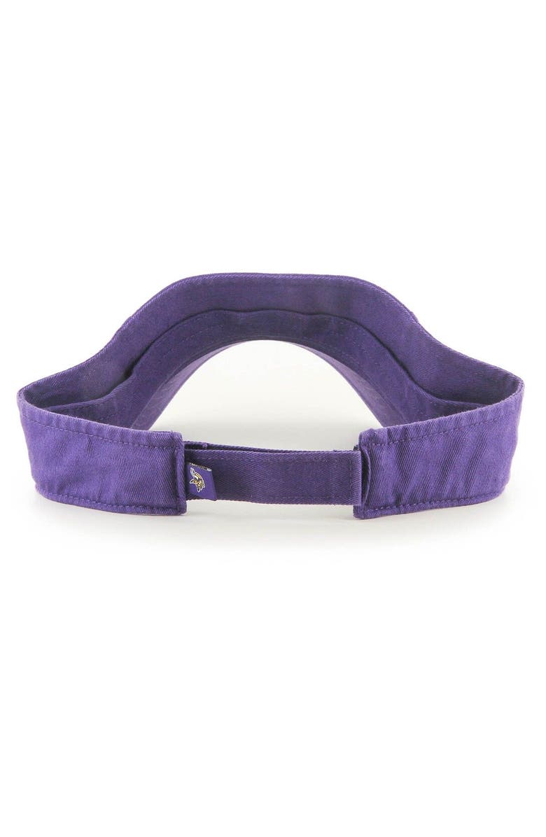 '47 Men's '47 Purple Minnesota Vikings Clean Up Visor, Alternate, color, Purple