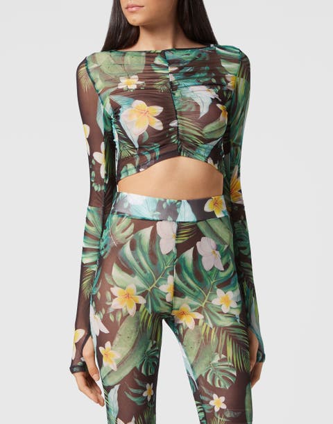 Cropped T-Shirt Ls Hawaii Women
