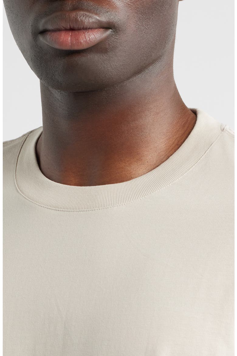 True Heavy Boxy Fit Organic Cotton T-Shirt, Alternate, color, SANDSTONE
