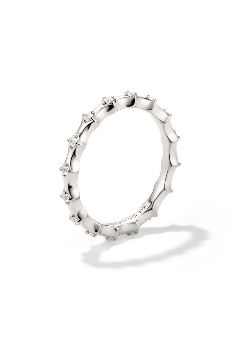 Crest Stacker Ring, Alternate, color, Sterling Silver