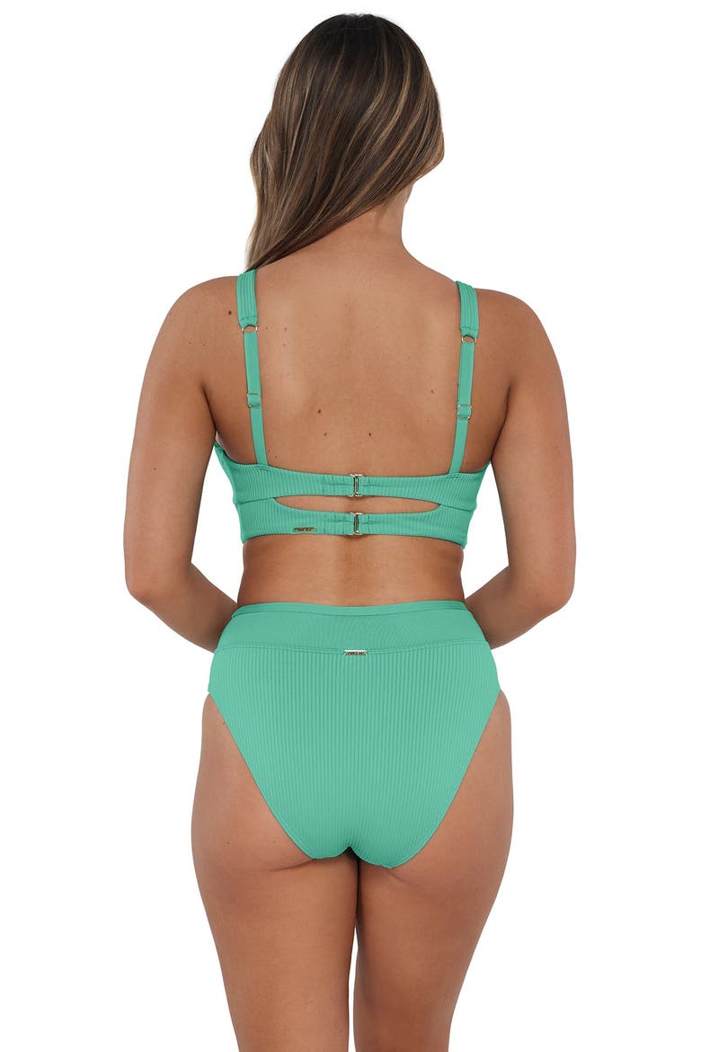 Danica Bikini Swimsuit Top - D Cup, Alternate, color, Aqua Mist Sandbar Rib