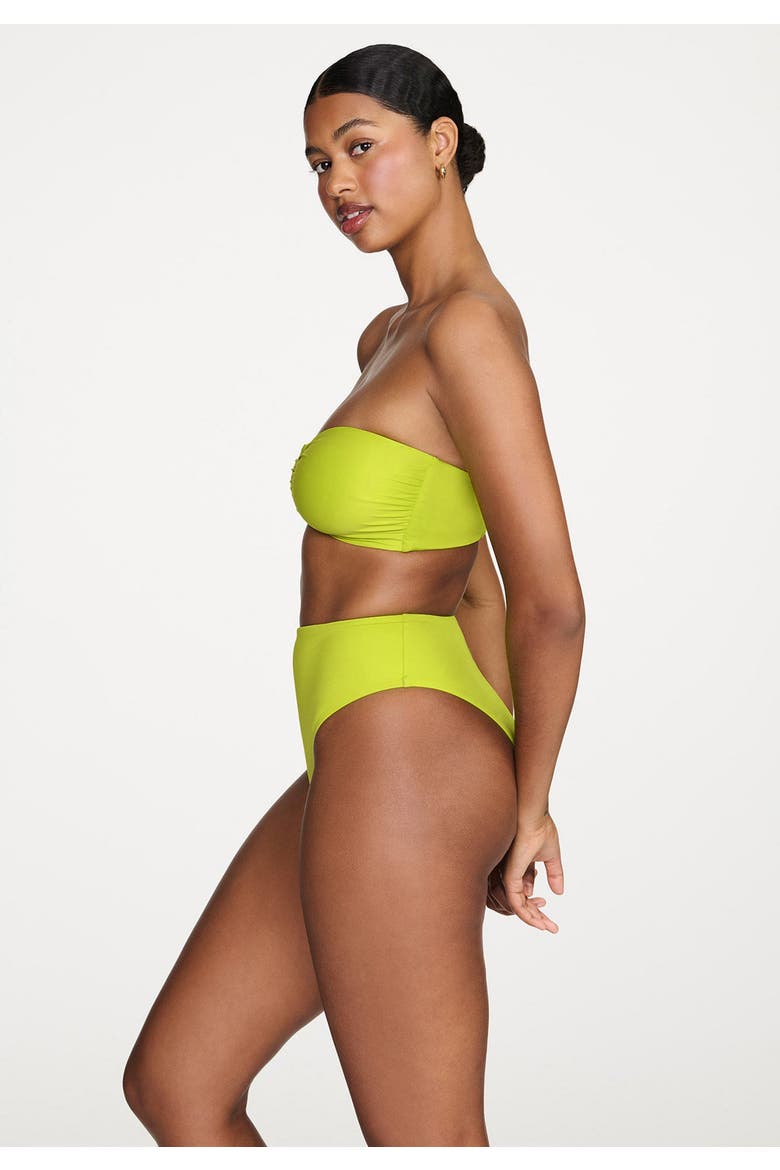 The Bandeau Swim, Alternate, color, LIME