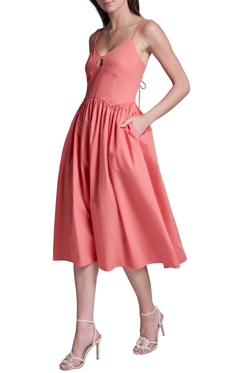 BCBG Fit & Flare Sundress, Alternate, color, 