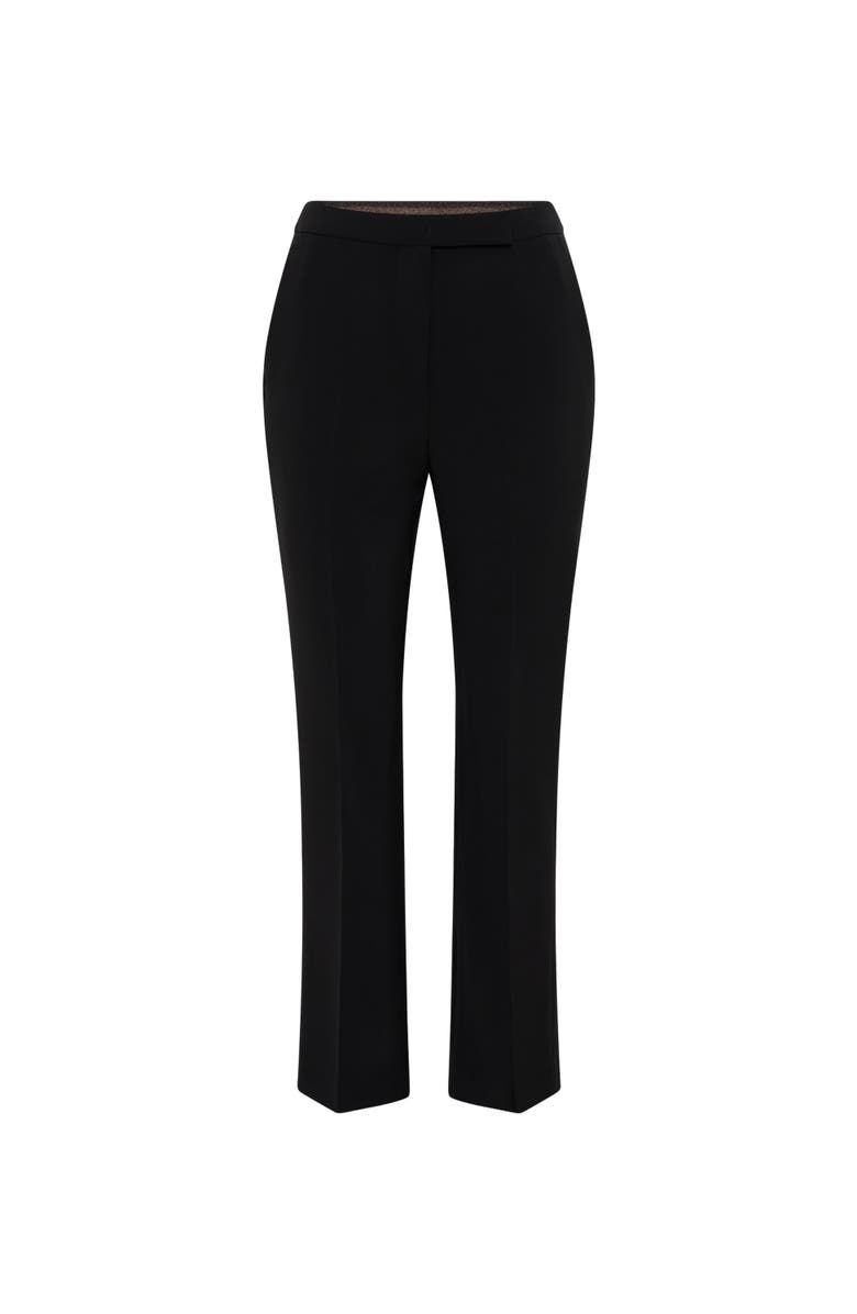 GERARD DAREL Alya Tailored Mid Rise Pants, Alternate, color, Black