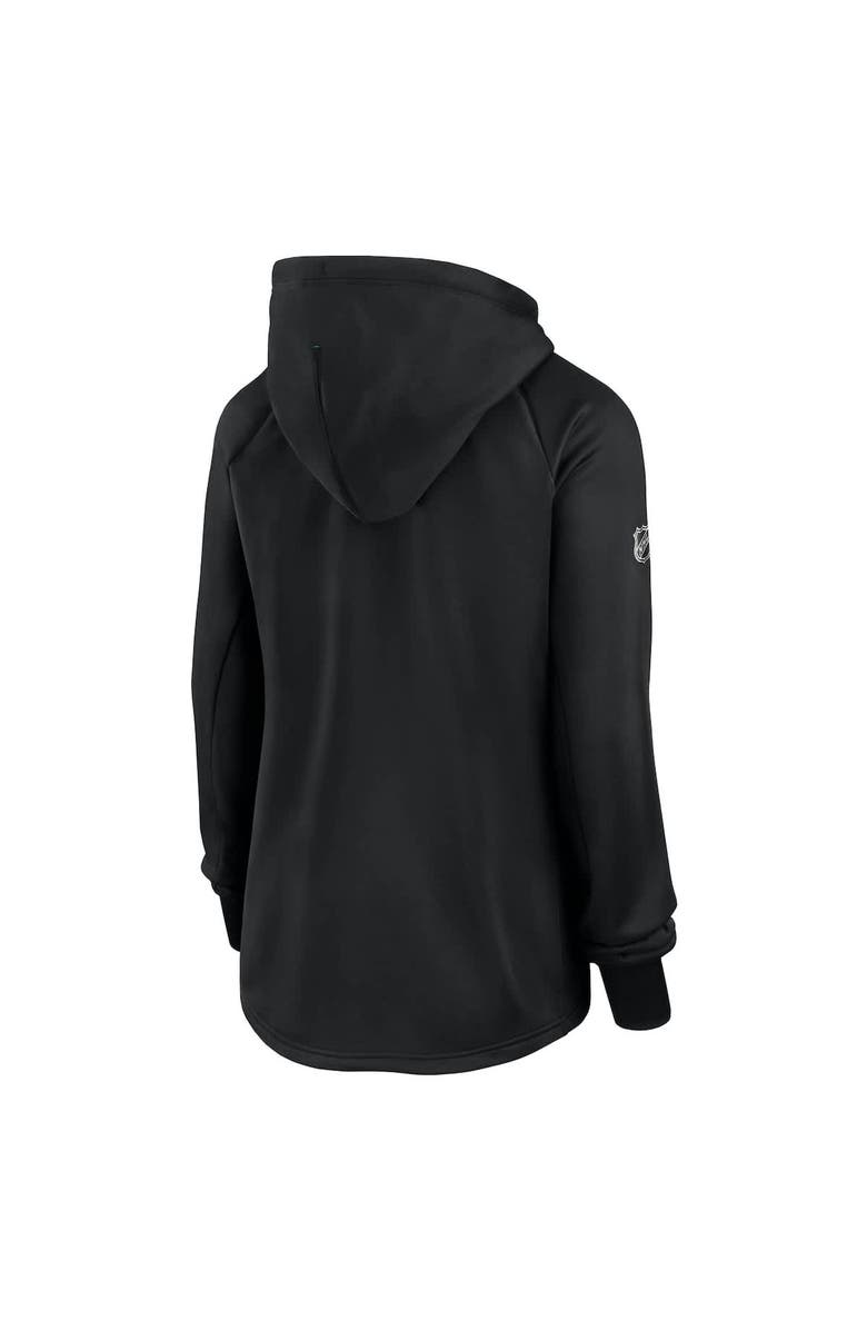 FANATICS Women's Fanatics  Black Dallas Stars Authentic Pro Rink Fleece Full-Zip Jacket, Alternate, color, 