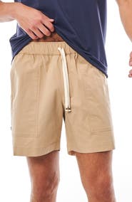 LEISURE LAB Cotton Ripstop Shorts