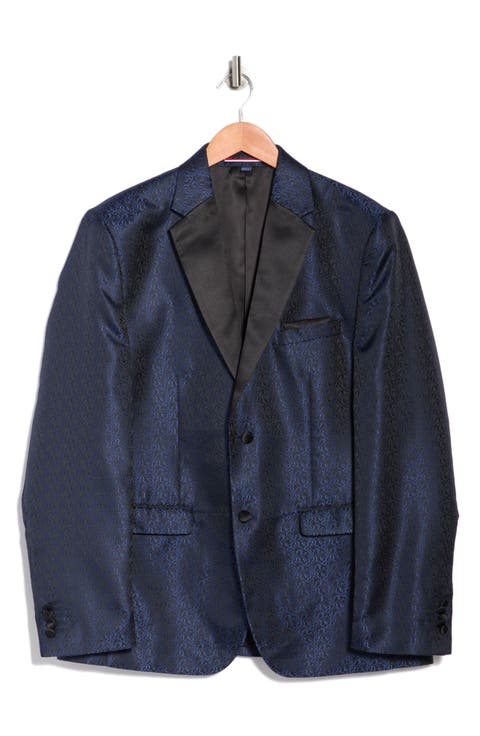 Jacquard Tuxedo Jacket