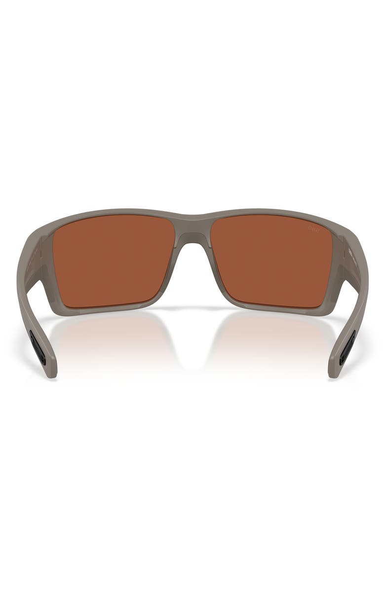 Costa Del Mar Reefton Pro 63mm Sunglasses, Alternate, color, Matte Olive Shale / Green