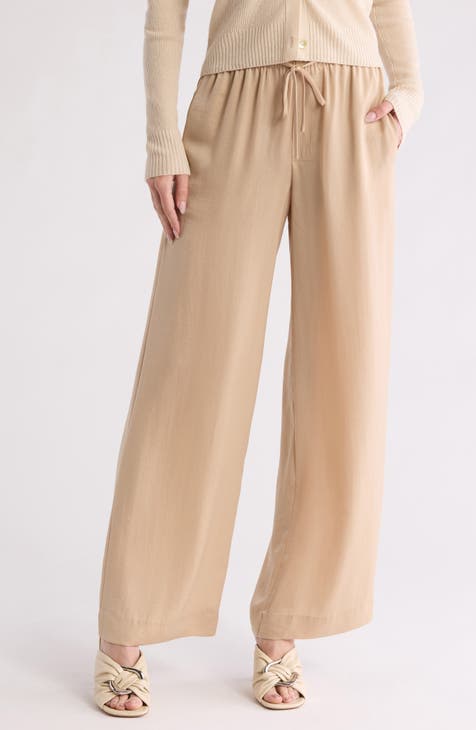 Drawstring Waist Pants