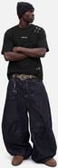 AELFRIC EDEN Boxy Metal Button Tee