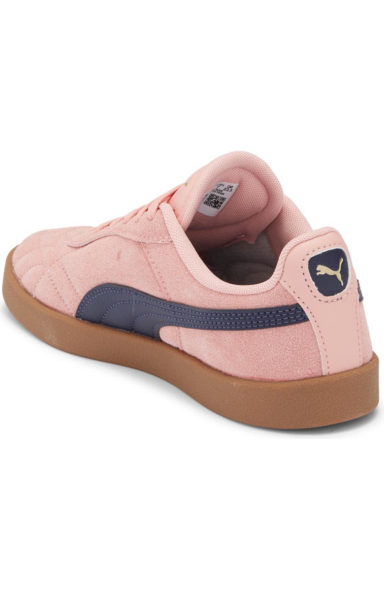 PUMA Club II Indoor Sneaker, Alternate, color, Rosy Outlook/ Puma Navy