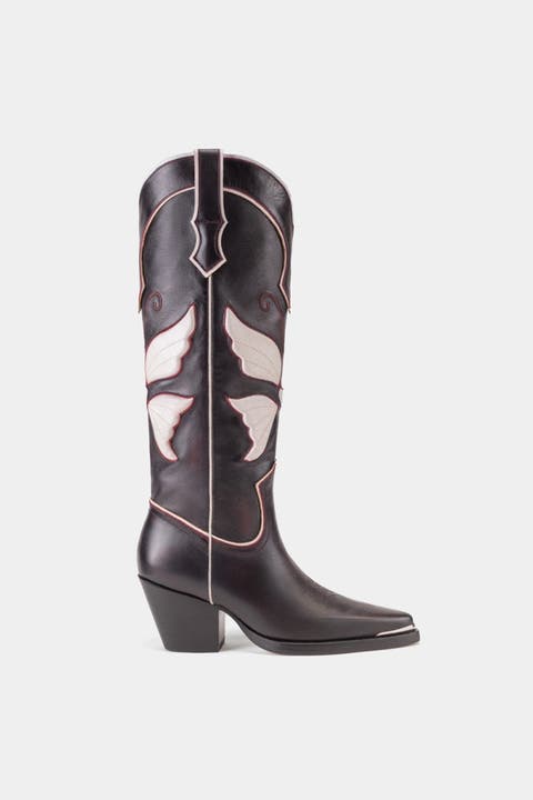 Leather Western Boots Gaela