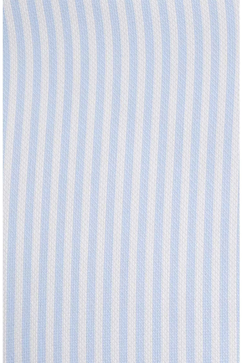 Ovation Stripe Non-Iron Stretch Cotton Button-Up Shirt, Alternate, color, BLUE STRIPED OXFORD