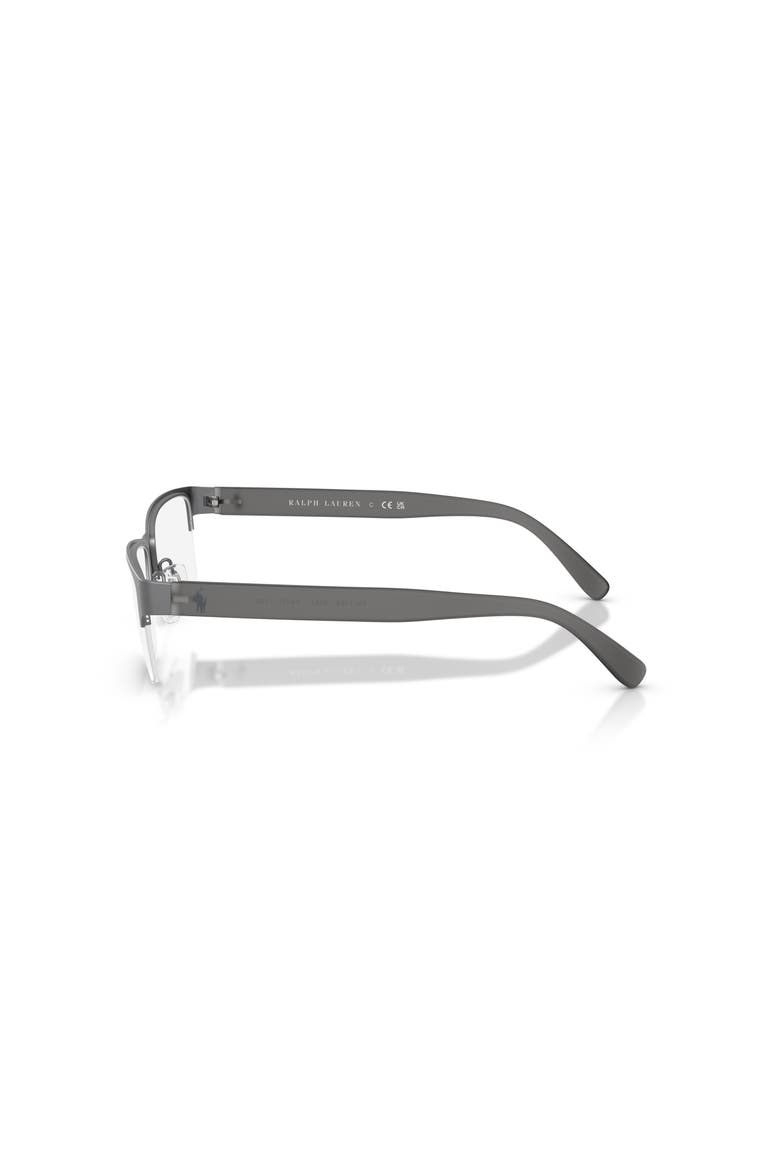 56mm Rectangle optical glasses, Alternate, color, Grey