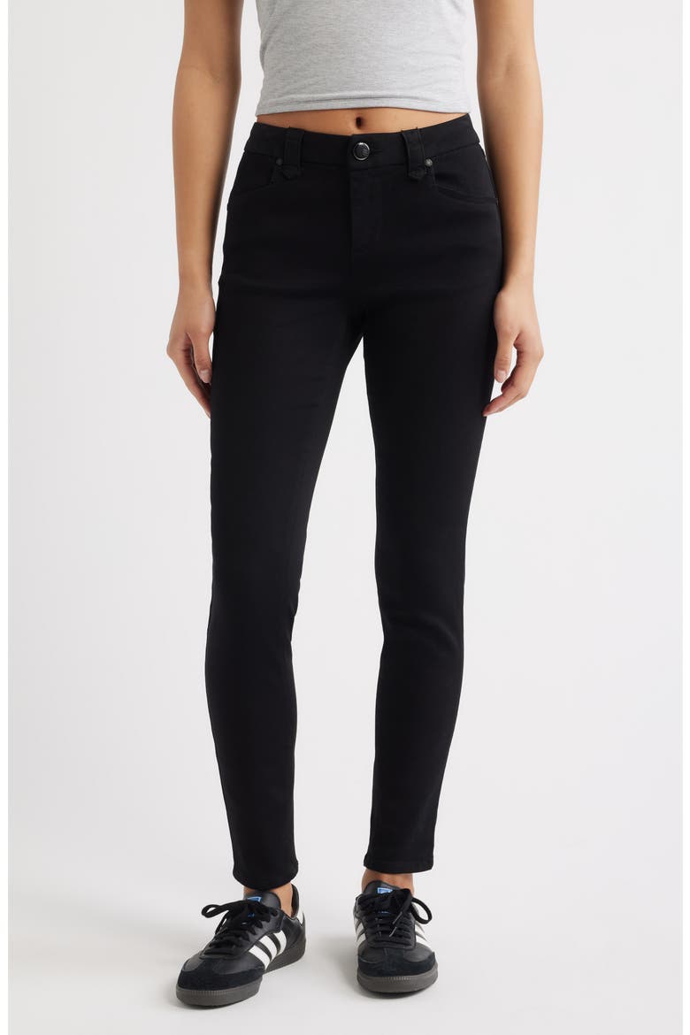Better Butter High Waist Skinny Jeans, Main, color, BLACK