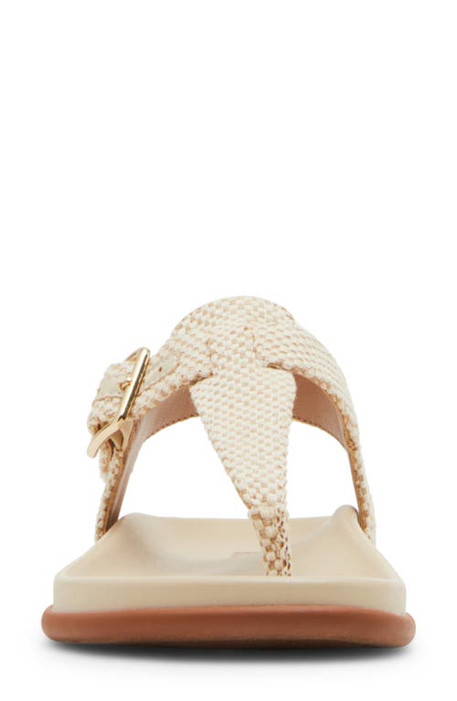Blondo Niomi Ankle Strap Sandal In Natural Raffia